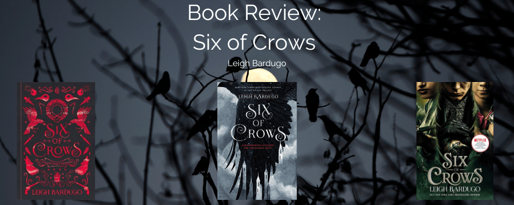 Six of crows Book Review Banner johnathon nicolaou