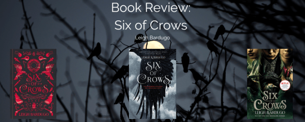 Six of crows Book Review Banner johnathon nicolaou