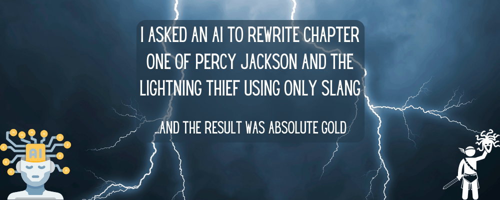 PJO and The Lightning thief ai