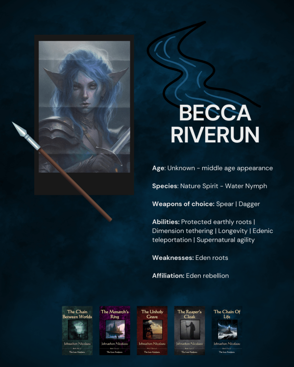 Character Profile - The Lost Artefacts: Becca Riverun