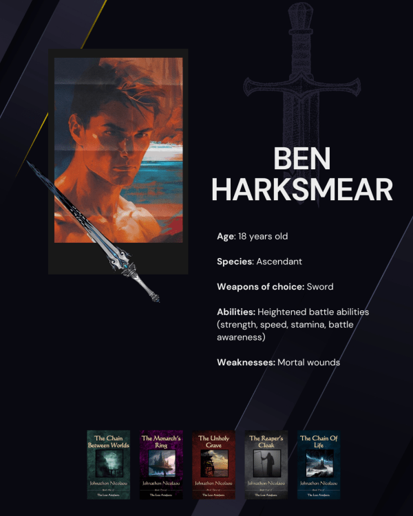 Character Profile - The Lost Artefacts: Ben Harksmear