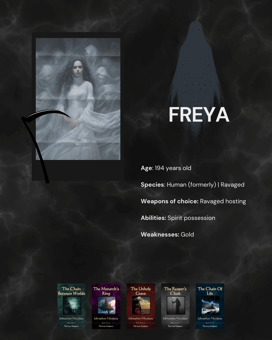 Character Profile - The Lost Artefacts: Freya