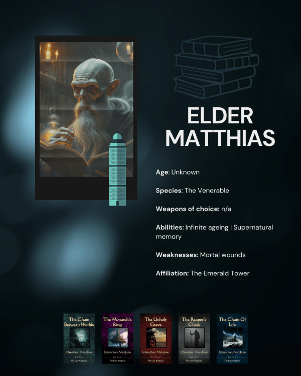 Character Profile - The Lost Artefacts: Elder Matthias